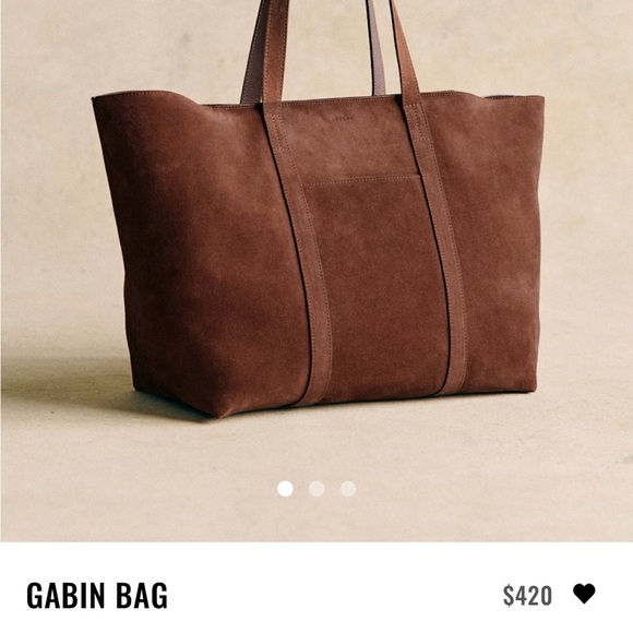Sezane Gabin Bag Chocolate - Size TU - Picture 8 of 9